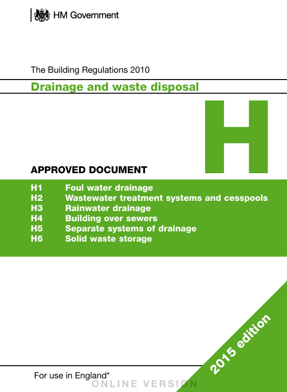 Approved document H 2015
