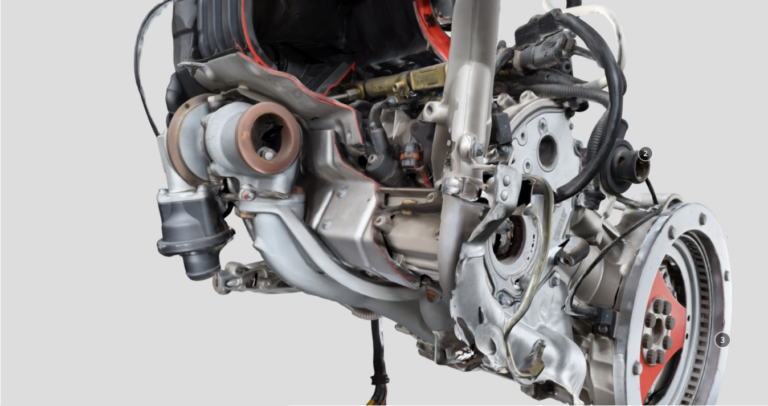 Mercedes Engine Photogrammetry
