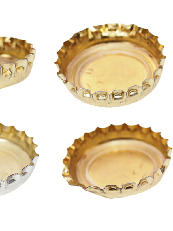 Damaged bottle tops which could lead to contamination of the product