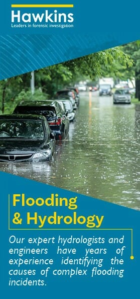 Flooding & Hydrology Brochure Front Cover - June 2023