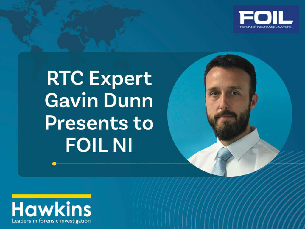 Gareth Dunn presents to FOIL in NI News Image