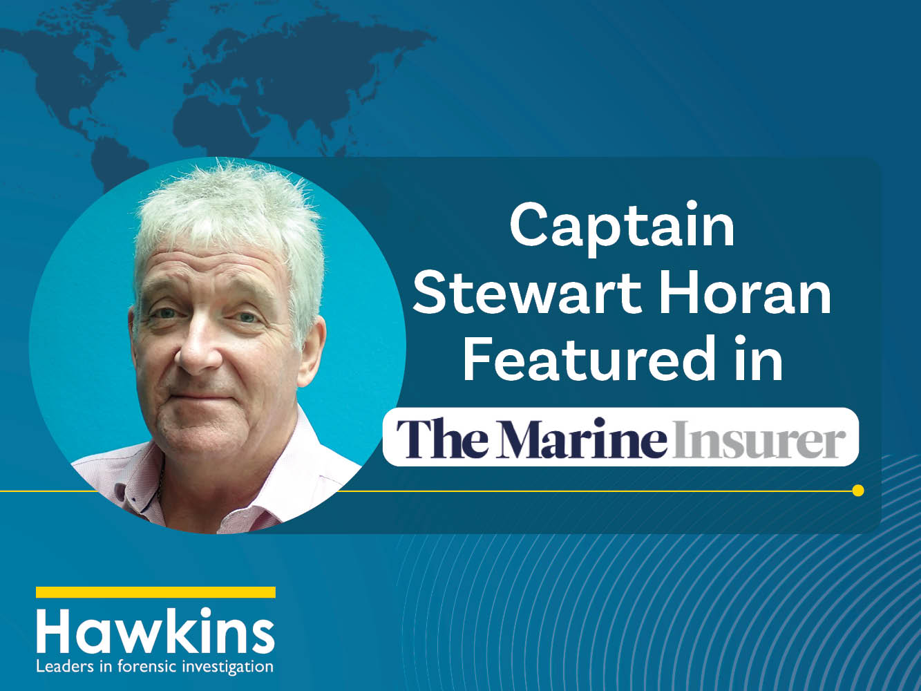 Stewart Horan Features in The Marine Insurer News Image