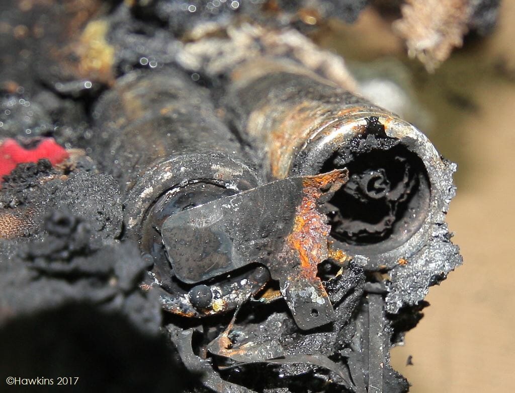 Lithium Ion Fire Damage