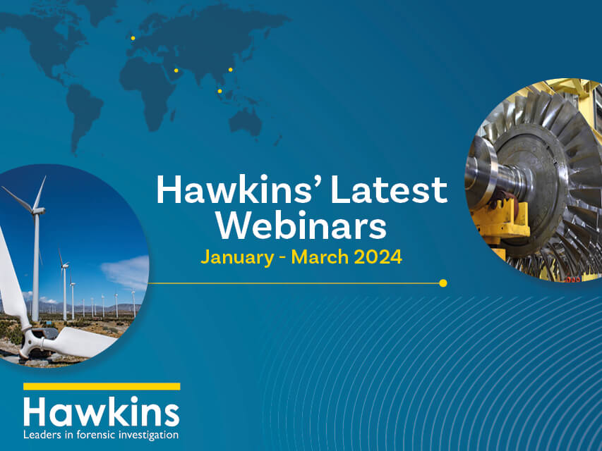 Hawkins' Latest Webinars January-March 2024