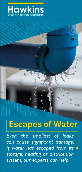 Hawkins Escapes of Water Brochure Cover Page