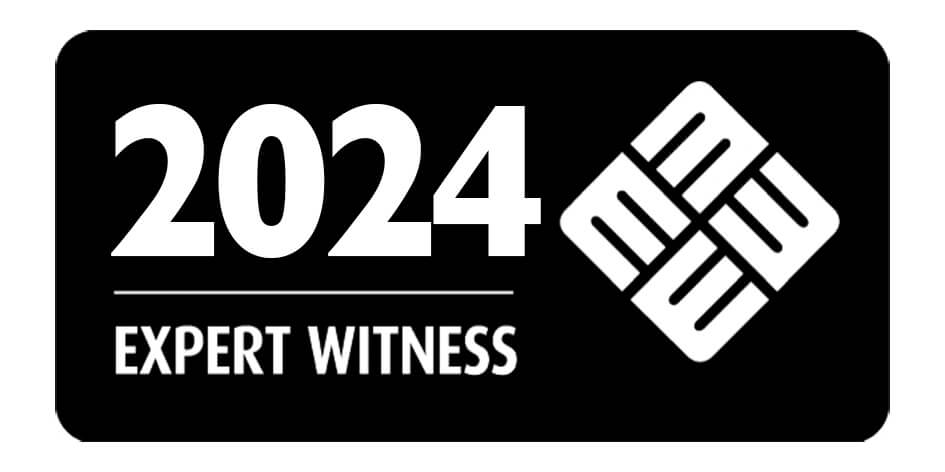 Expert witness logo for 2024