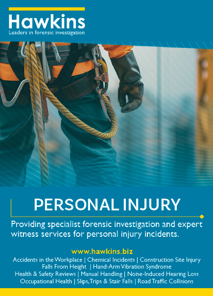 Hawkins Personal Injury Brochure Cover Page