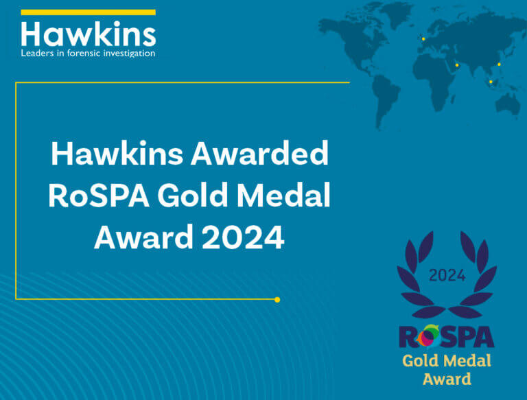 News Image to show Hawkins have been awarded RoSPA Gold Medal