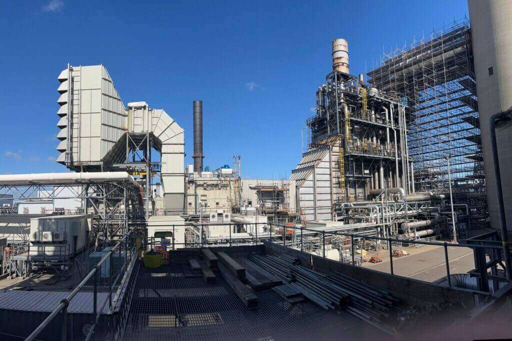 a power plant