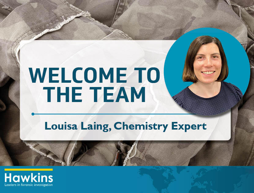 Hawkins Welcomes Louisa Laing to the team