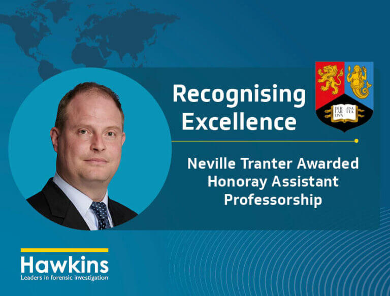 Neville Tranter awarded honorary professorship