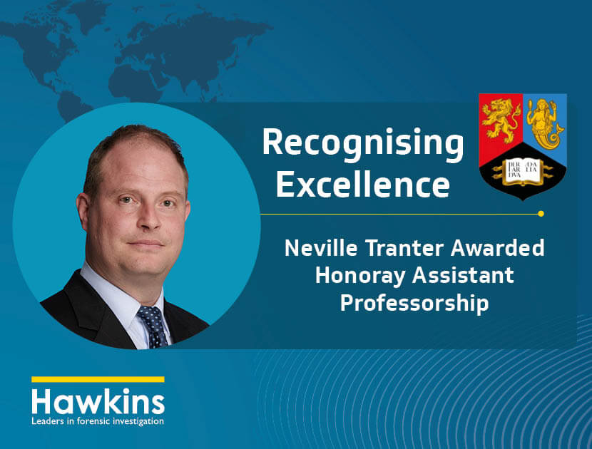 Neville Tranter awarded honorary professorship