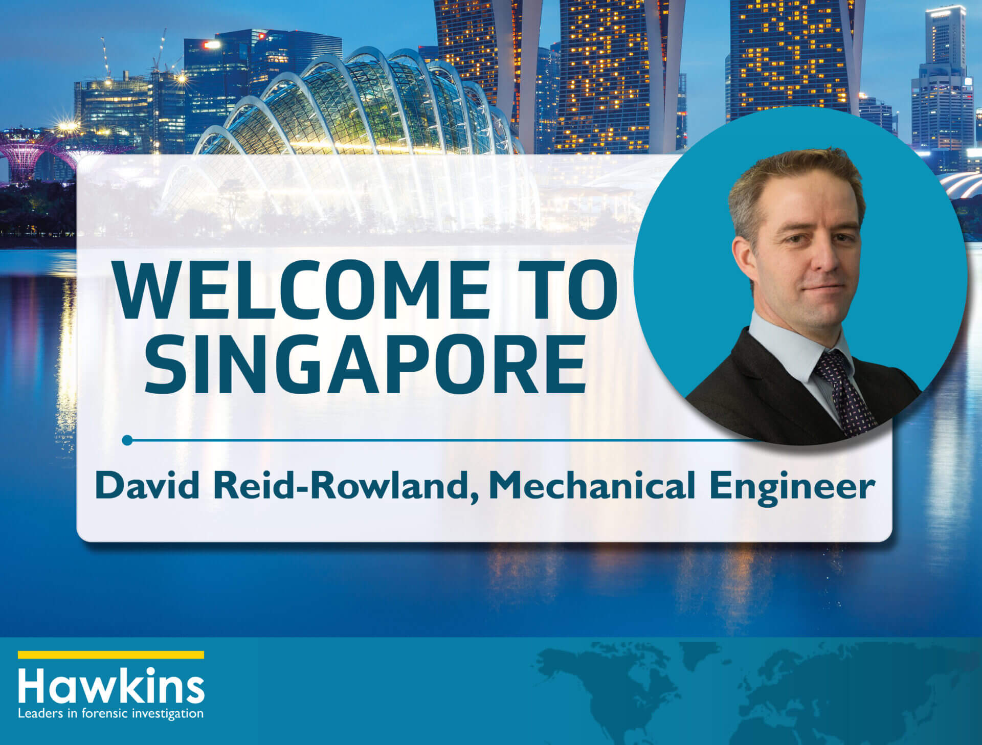 David Reid ROwland moving to singapore