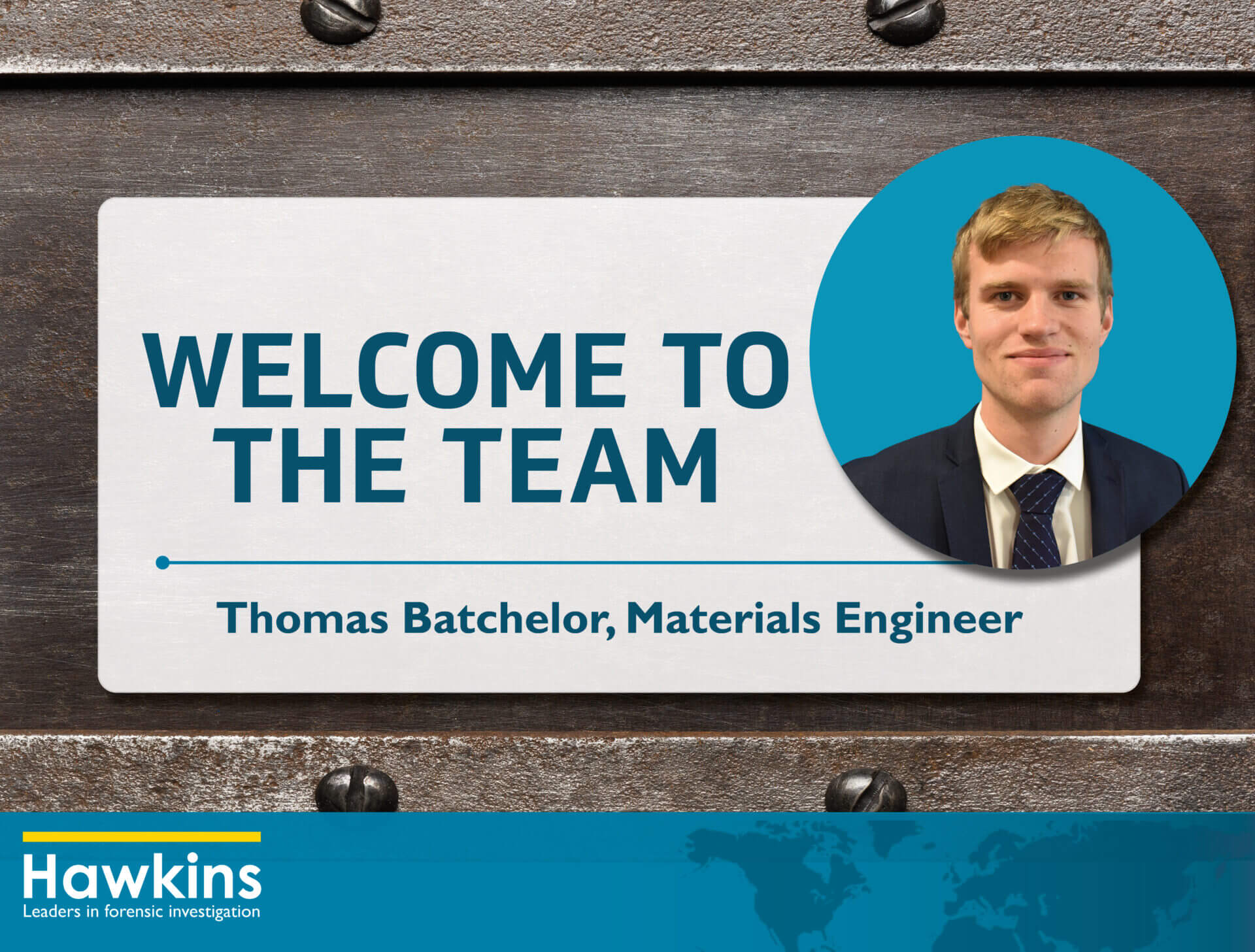 Materials Engineer Thomas Batchelor