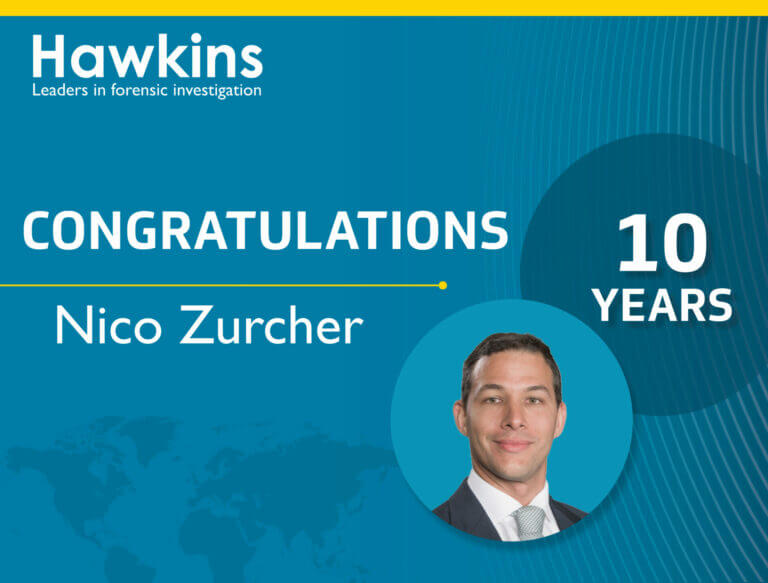 Nico Zurcher Celebrates 10 Years at Hawkins