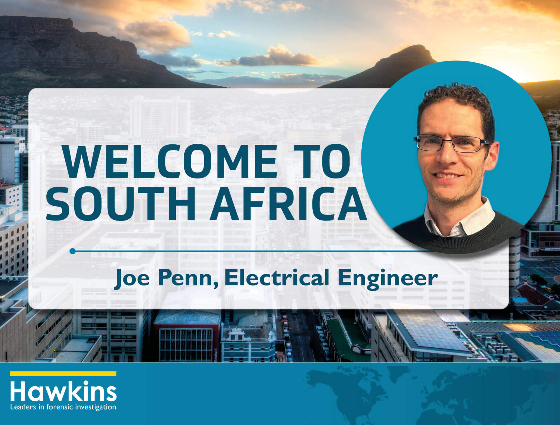 Welcome Joe Penn to new office in south Africa