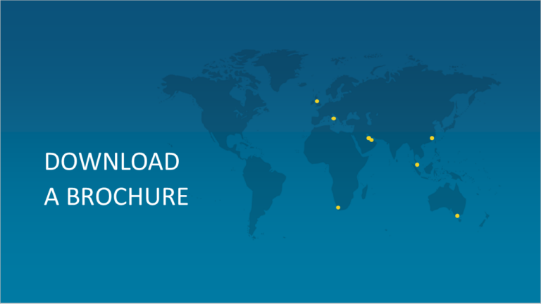 Download a brochure new Map image with all locations including Australia, South Africa, Italy and Abu dhabi