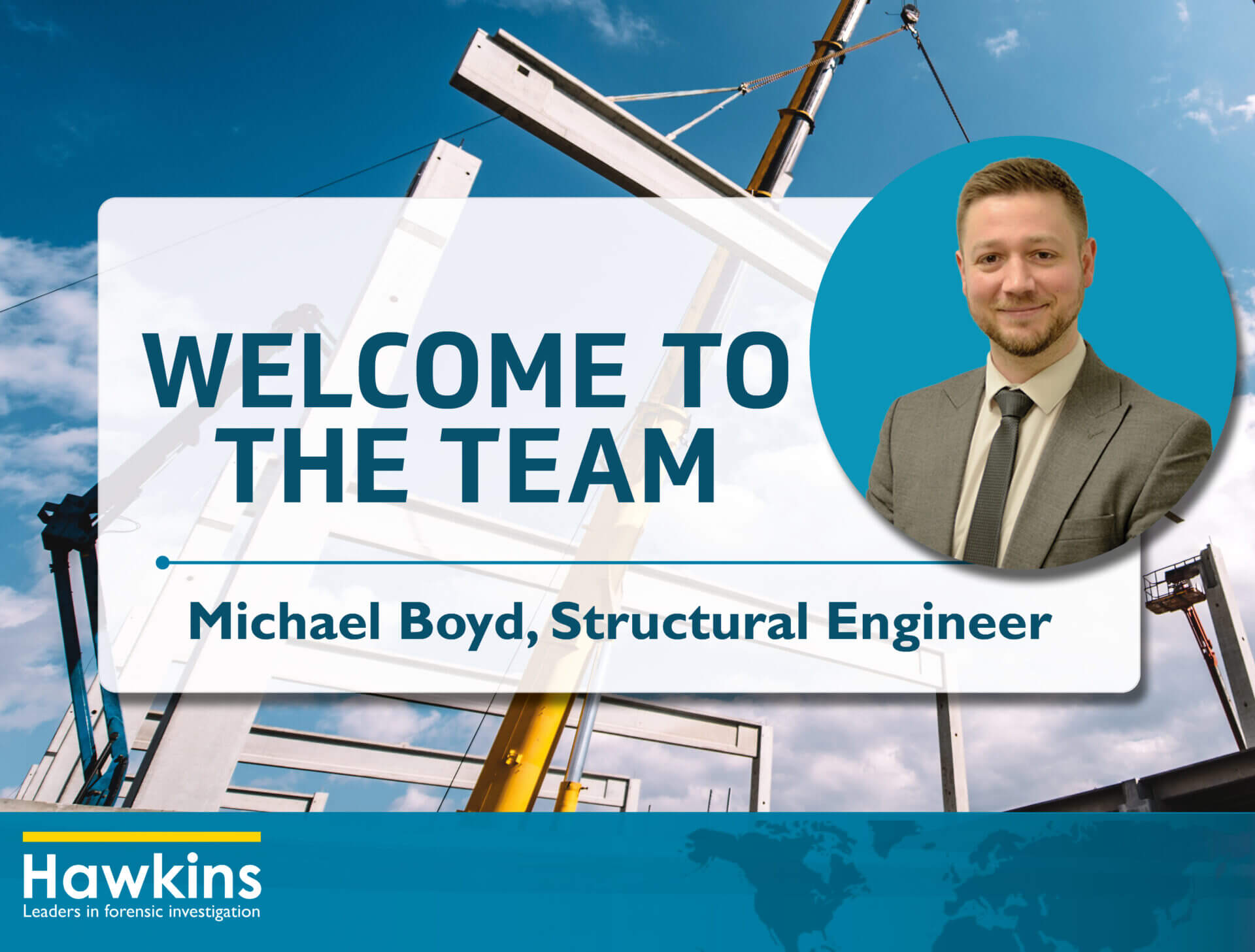 New Starter- Structural Engineer Michael Boyd