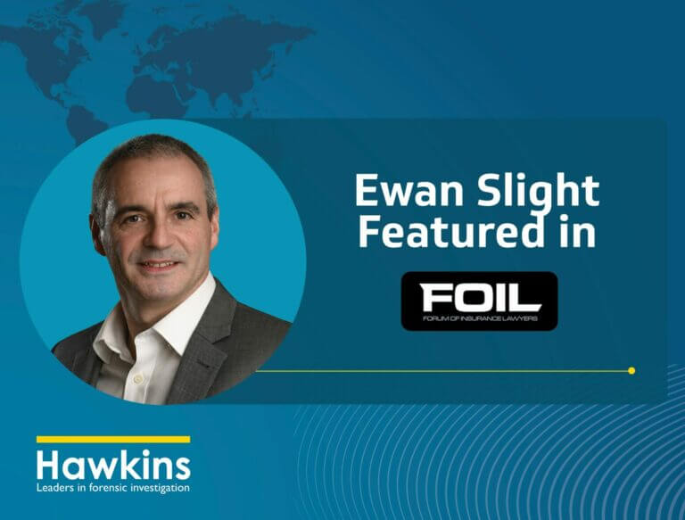 Ewan SLight featured in foil magazine