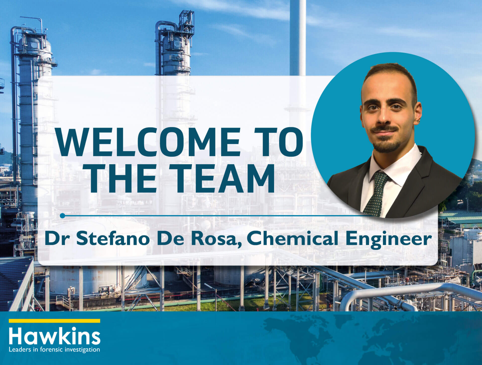 Welcome to the team Stefano De rosa