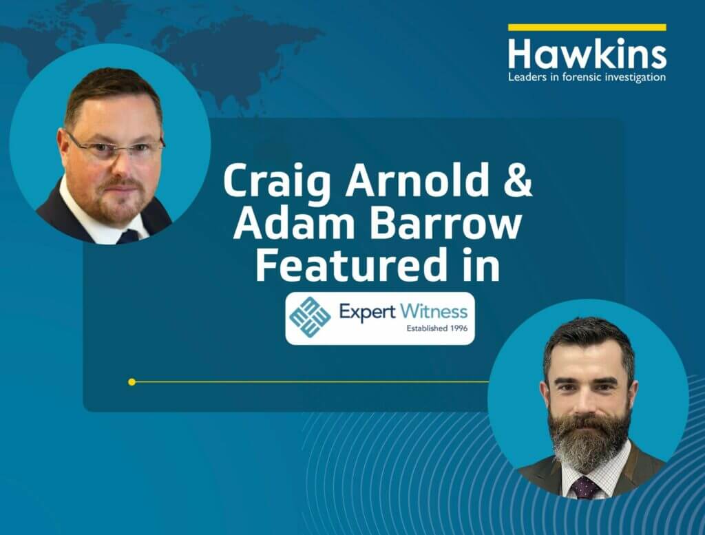 Hawkins RTC experts featured in Expert Witness journal