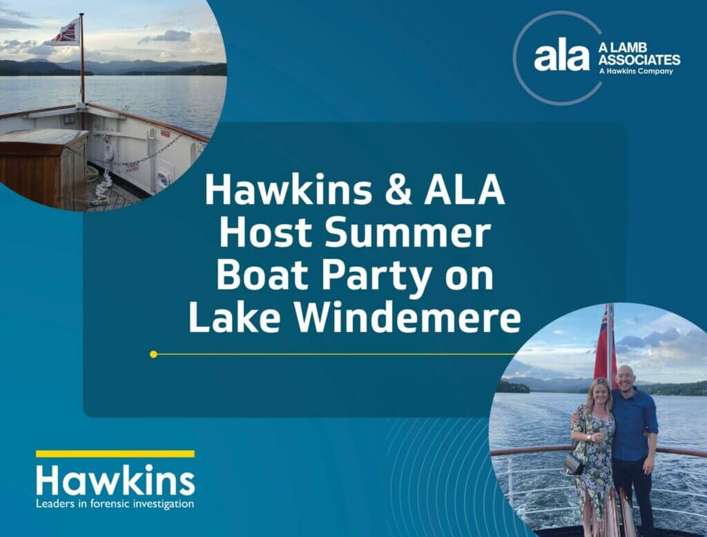 Hawkins and ala boat party