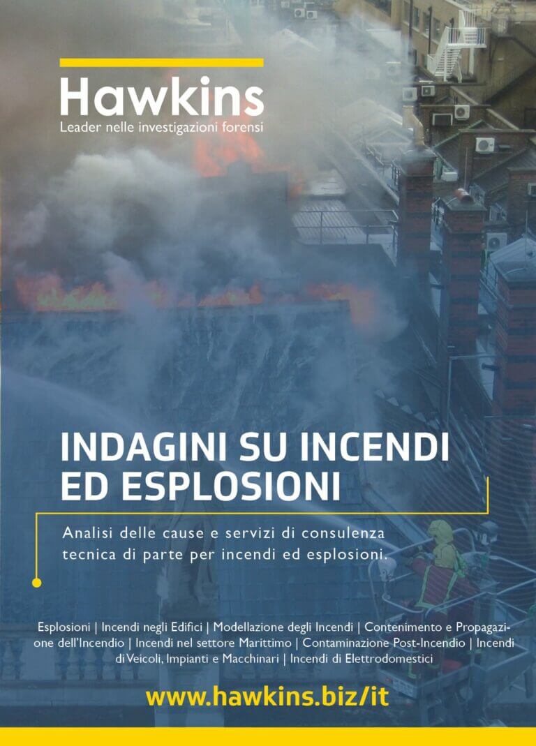 Fire and Explosions Brochure Front Cover