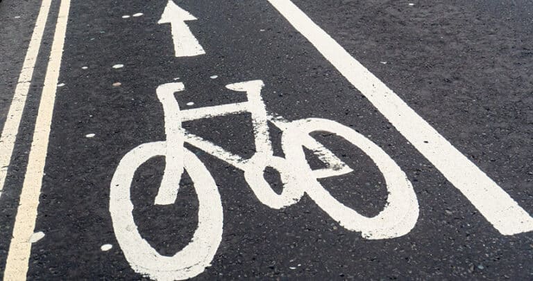 Cycling-accident